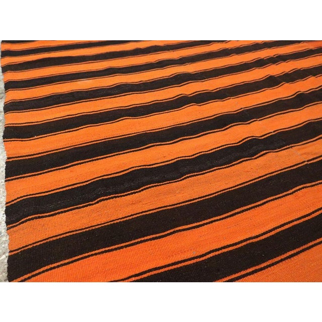 Mid 20th Century Galerie Shabab Collection Mid-20th Century Turkish Flatweave Kilim Accent Rug For Sale - Image 5 of 10
