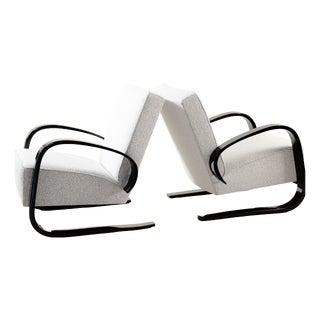 Tank Lounge Chairs by Alvar Aalto, 1930s, Set of 2 For Sale