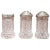 Crystal Salt and Pepper Shakers, 1930s, Set of 3 For Sale - Image 6 of 6