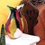 Murano‑Style Multicolored Hand‑Blown Art Glass Vase, 13" For Sale - Image 12 of 18