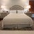 King Size Rogers & Goffigon Fully Upholstered Bed A custom design and build of exceptional quality and timeless style....