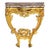 18th Century French Louis XV Period Giltwood Marble Console Pier Table For Sale