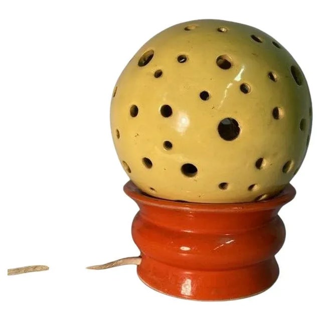 1940s Vintage Moon Lamp, 1940s For Sale - Image 5 of 5