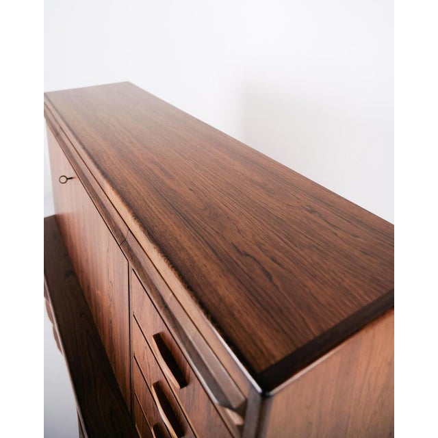 Secretary in Rosewood by Erling Torvits, 1960s For Sale - Image 10 of 17