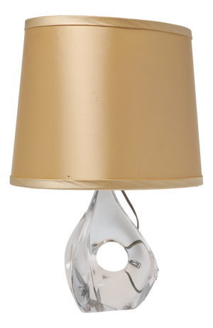 Crystal Table Lamp from Daum, France, 1960s