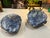 Up for consideration is a beautiful pair of blue stone wall planters. These would look lovely in your home and they are a...
