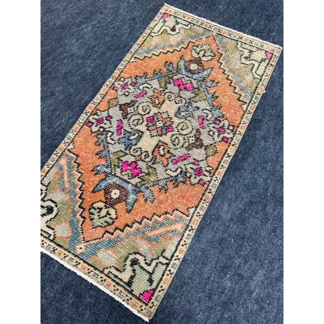 Early 21st Century Turkish Yastik Rug 1'6" x 2'11" For Sale - Image 5 of 5