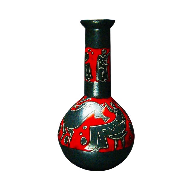 Vintage Vase by Gianni Tosin for Etruria arte For Sale