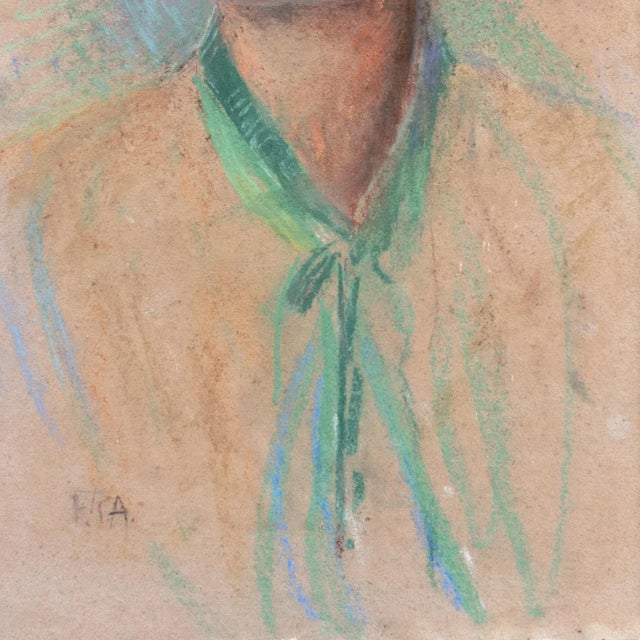 'A Young Lady', Circle of Frederick Appleyard, Flapper, Roaring 20's, Figural, Portrait of a Woman, Figural For Sale - Image 4 of 6