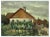 Ernest Voegeli, Family House, Oil on Canvas For Sale
