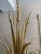 Hollywood Regency Gold Wheat Sheaf Chandelier For Sale In Savannah - Image 6 of 9