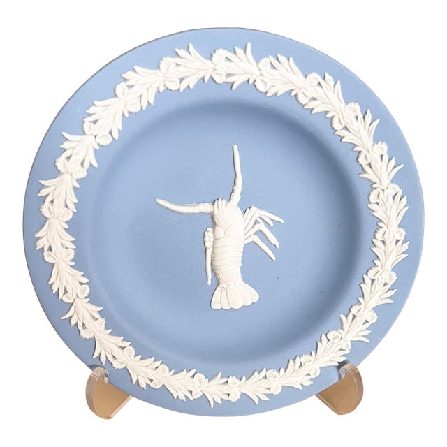 Wedgwood Jasperware Marine Series Crawfish Trinket Dish For Sale