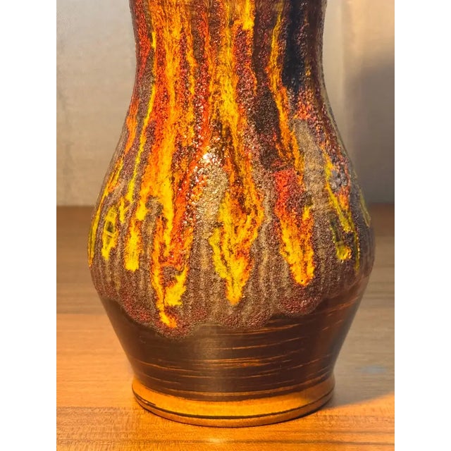 French Ceramic Vase by St.Clément, 1970s–1979s For Sale - Image 9 of 10