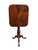 Vintage Antique Late 19th Century Solid Mahogany Traditional Georgian Style 19x22" Tilt Top Accent End Table For Sale In Kansas City - Image 6 of 10
