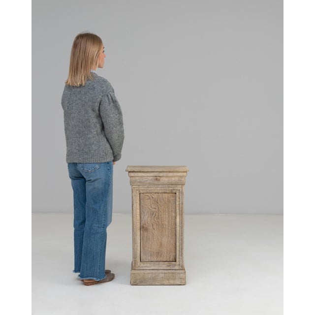 19th Century French Oak Bedside Table For Sale - Image 18 of 18