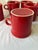 Red Fiesta Ware Coffee Cups Set of 8 For Sale - Image 4 of 4