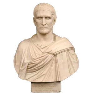 Italian Plaster Bust of Brutus