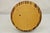 Vintage Mid Century Modern Teak & Oak Wood 24" Round Spinning Charcuterie Cutting Board For Sale - Image 9 of 12