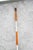 Mid Century Modern Danish Solid Teak Floor Lamp Metal MCM Denmark Silver Round For Sale - Image 10 of 12