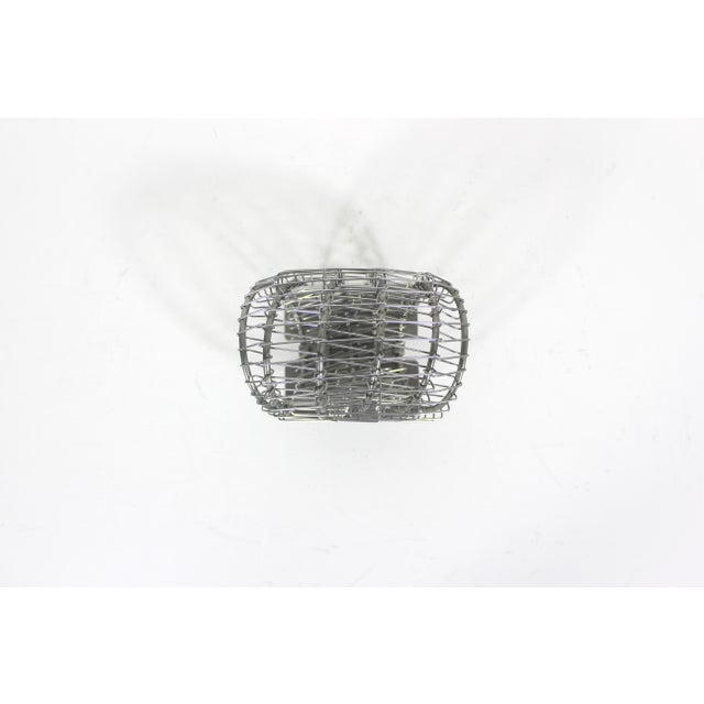 Vintage wire flower frog for Japanese Ikebana flower arranging. Marked on the bottom: Perfect Arrangers Made in USA 4.5”...