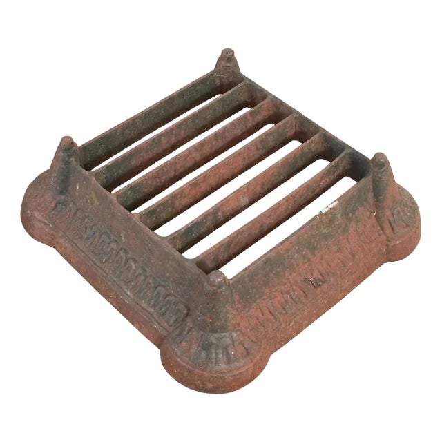 Antique Cast Iron Boot Scraper in Iron For Sale