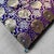 Gold Japanese Ceremonial Haishiki Floor Cushion, 1980s For Sale - Image 8 of 10