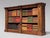 Stunning Quality Large 19th-Century Burr Walnut Low Open Bookcase A superb William IV period burr walnut low open library...