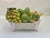 Italian Majolica Mid-Century Ceramic Fruit Centerpiece Basket For Sale - Image 4 of 11