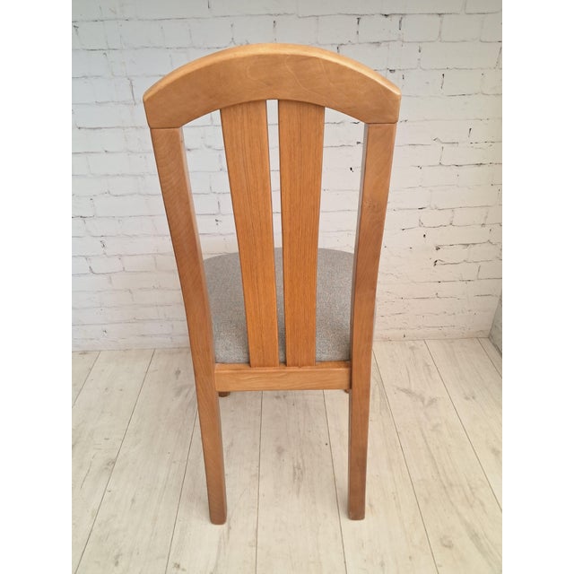 Vintage Oak Dining Chairs, 1990s, Set of 6 For Sale - Image 11 of 18