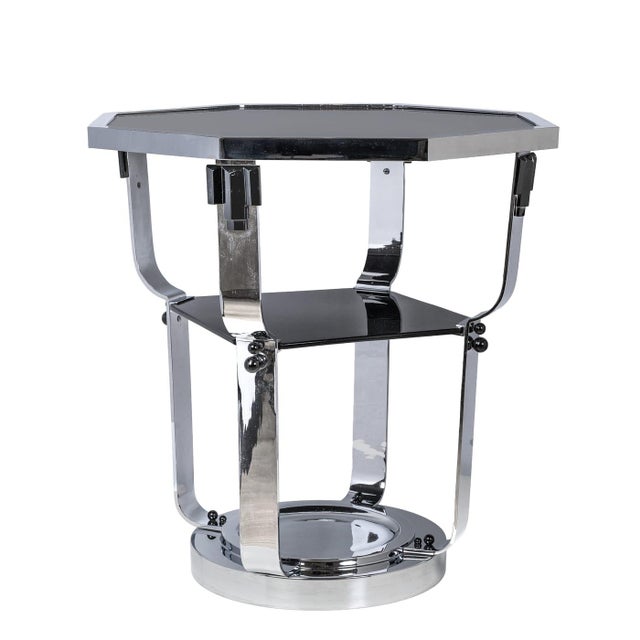 Art Deco Side Table For Sale - Image 3 of 4