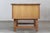 Brown Mid-Century Oak Writing Desk with 6 Drawers and Open Back in the style of Henning Kjærnulf, 1960s For Sale - Image 8 of 18