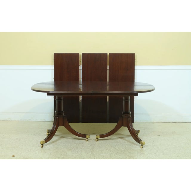 Statton Old Towne Cherry Duncan Phyfe Dining Room Table Chairish