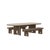Not Yet Made - Made To Order Portman Dining Set by Wood Tailors, Set of 3 For Sale - Image 5 of 11