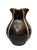 Beautiful decorative pottery pitcher inspired by the timeless designs of Daniel Johnston. Crafted in rich brown glazed...