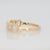 Gold 1Ct Lab Diamond Band Ring in Solid 14k Gold | Elegant Wedding Band, Size 6.75 For Sale - Image 8 of 8