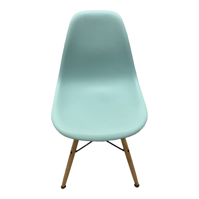 Eames for Herman Miller Molded Plastic Chair With Dowel Legs Chairish