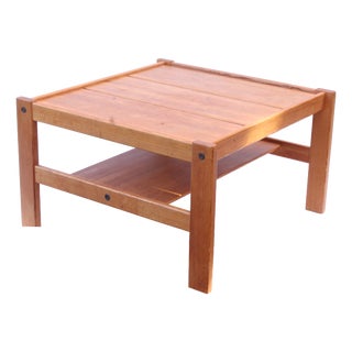 Scandinavian Pine Coffee Table by Yngve Ekström For Sale