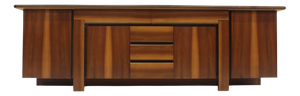 Vintage Italian Walnut Sideboard, 1960s