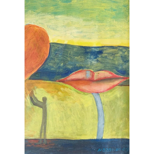 Iszchan Nazarian, Joy, Acrylic on Canvas, 2009 For Sale - Image 3 of 5