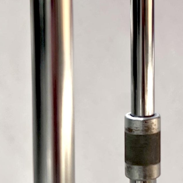 Height-Adjustable Steel Tube Table from Breveté S.G.D.G., France, 1950s s.g.d.g. Ládap Table For Sale - Image 9 of 17