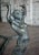 Mid 20th Century Italian Bronze Neoclassical Style Caryatid & Atlas Dining or Work Table For Sale - Image 12 of 13