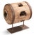 Wood Vintage Wooden Cart Hub on Stand, 1950s For Sale - Image 7 of 7