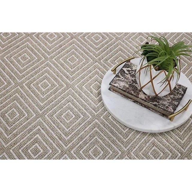 Casa Cosima Natural Rugs Brentwood Oyster Wool Rug- 10' x 14' For Sale - Image 4 of 5