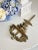 Vintage Large Chinoiserie Brass Pagoda Door Knocker of Distinction For Sale - Image 10 of 12