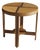 Dutch Art Deco Amsterdam School Blonde Oak Side Table, 1920s For Sale