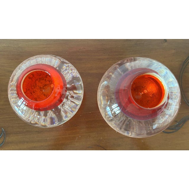 Vases in Glass from Seguso Vetri Darte, 1950s, Set of 2 For Sale - Image 3 of 8