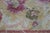 Vintage Floral Rose Needlepoint Textile Tapestry Area Rug 66" For Sale - Image 13 of 17