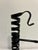 Vintage Primitive Iron and Wood Spiral Courting Candle Holder For Sale In Oklahoma City - Image 6 of 10