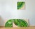 Early 21st Century Bernhard Lang, Green Circle Quadriptych, Contemporary Painting on Canvases, Set of 4 For Sale - Image 5 of 11