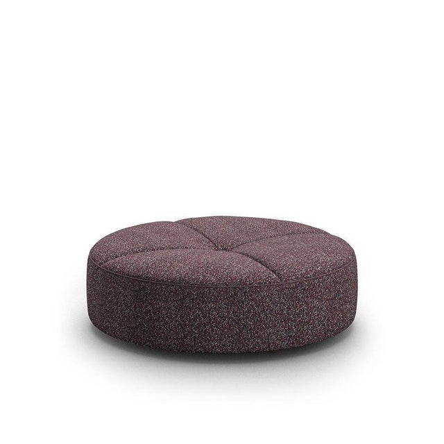 Ottoman designed by Rodolfo Dordoni in 2020. Manufactured by Cassina in Italy. Round pouf from Sail Out Outdoor...